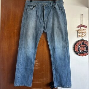 Levi's Light Blue Straight Men's 501 Jeans